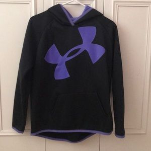 Girls Under Armour fleece hoodie